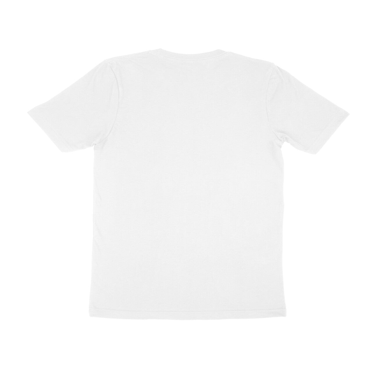 Men's White Printed T-shirt