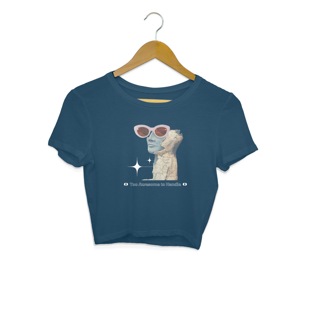 women's Graphics Printed Crop Top