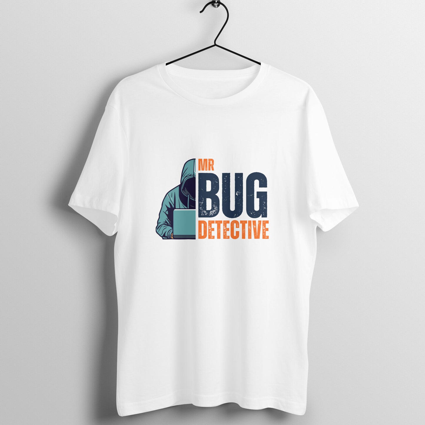 QA Engineer Printed T-shirt | T-shirt's for Software Testers | Bug Detective