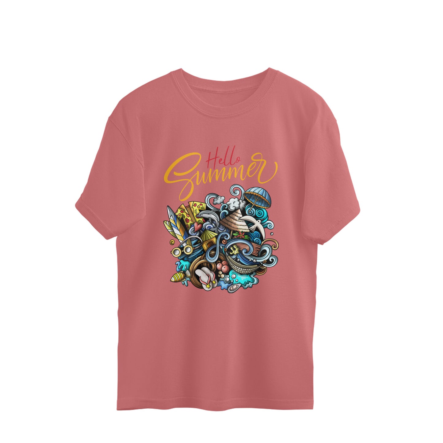 Hello Summer Oversized Tee