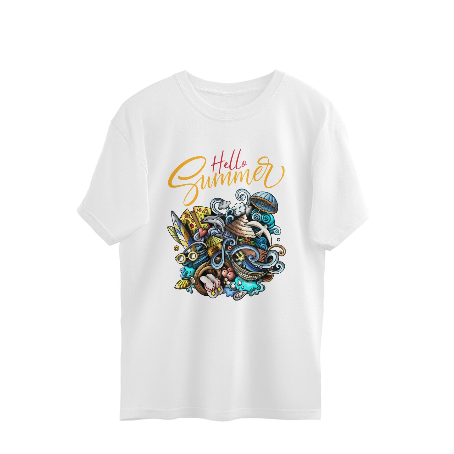 Hello Summer Oversized Tee
