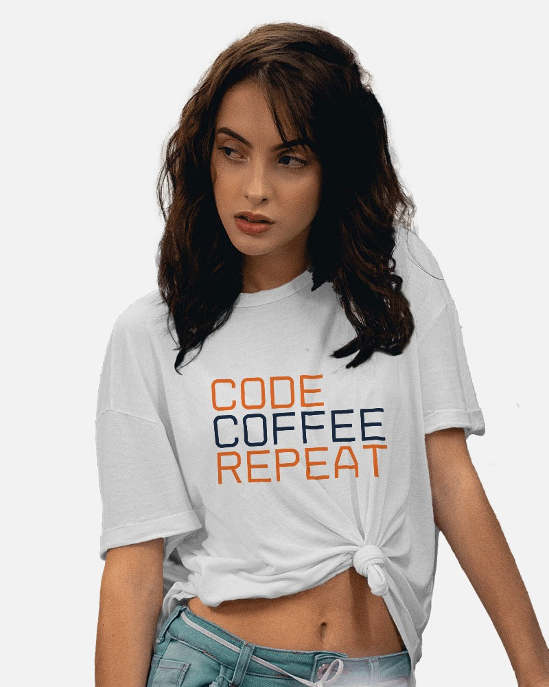 Code Coffee Repeat | Coder Tee - Unisex t-shirt