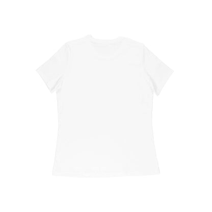 Women's White Graphic Printed T-shirt,
