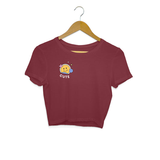 women's  Graphics Printed Crop Top