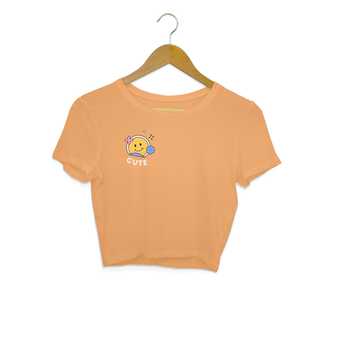 women's  Graphics Printed Crop Top