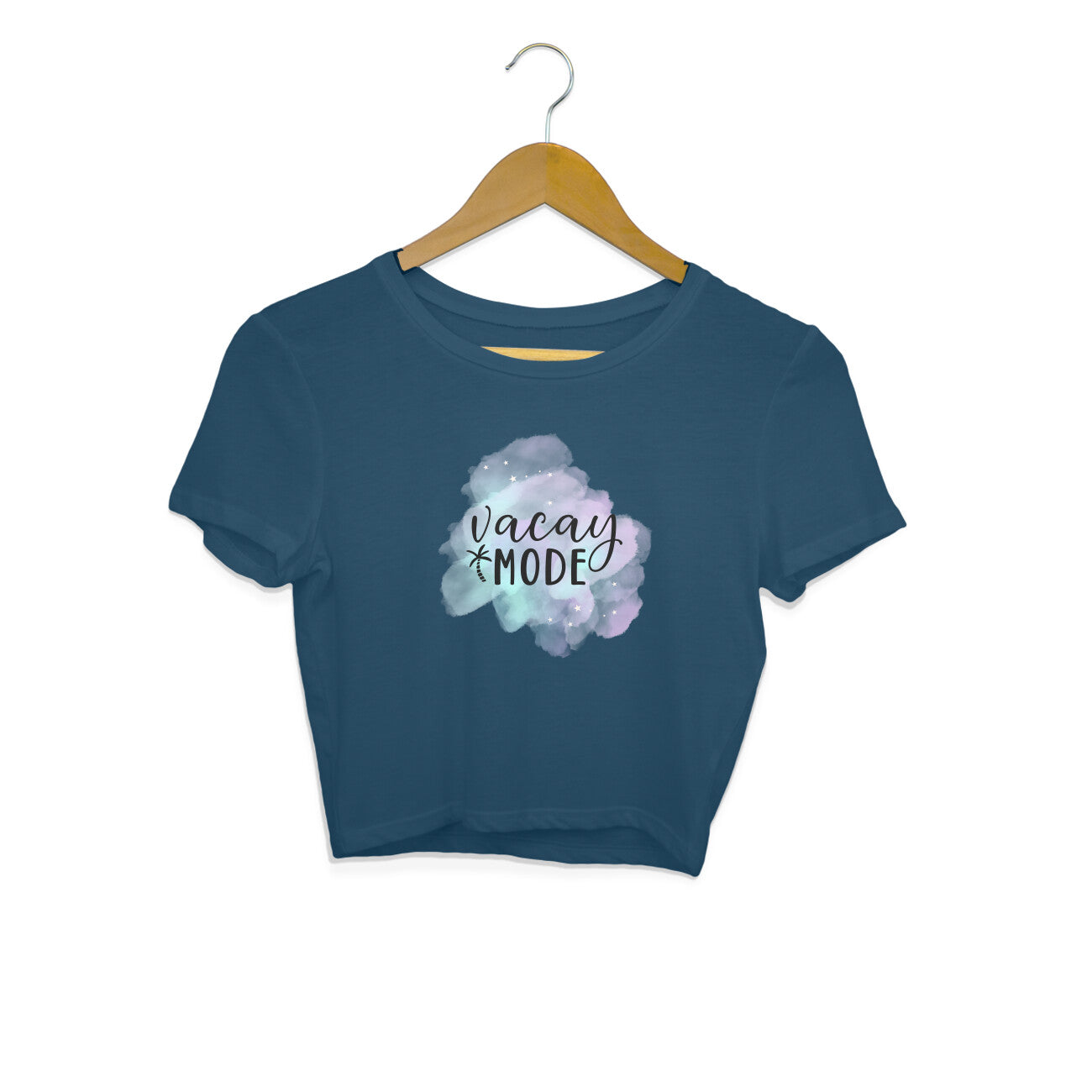 women's  Graphics Printed Crop Top