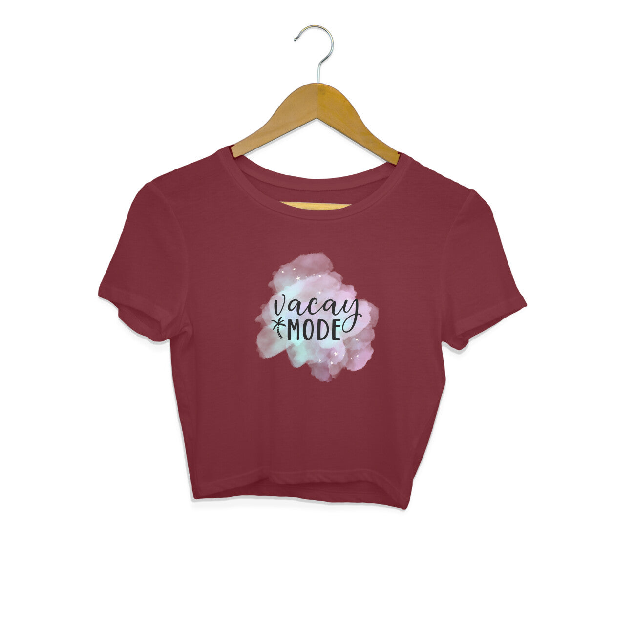 women's  Graphics Printed Crop Top