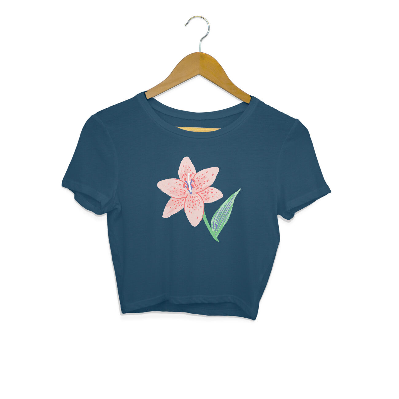 women's  Graphics Printed Crop Top