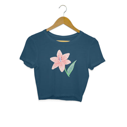 women's  Graphics Printed Crop Top