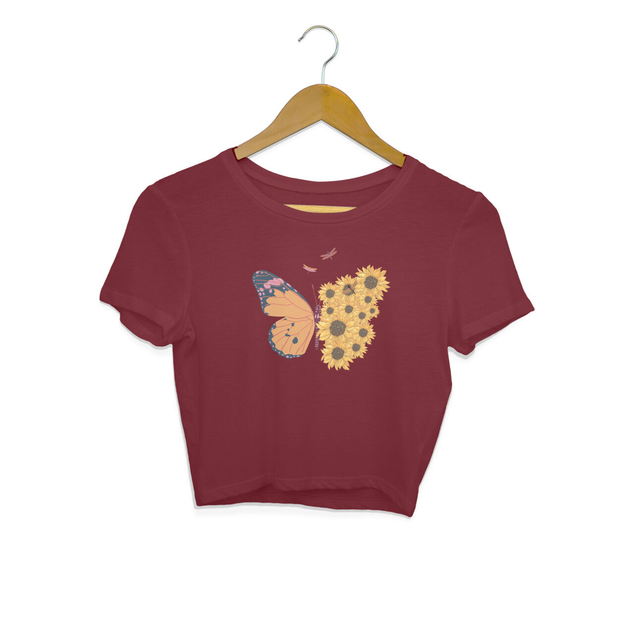 women's Graphics Printed Crop Top