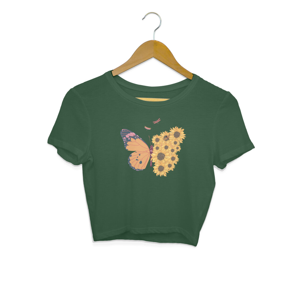 women's Graphics Printed Crop Top