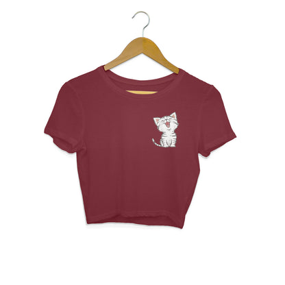 women's  Graphics Printed Crop Top